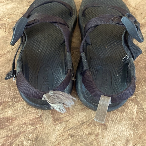 Kids size 2 black chacos. - Picture 4 of 4